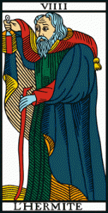 hermite carte tarot